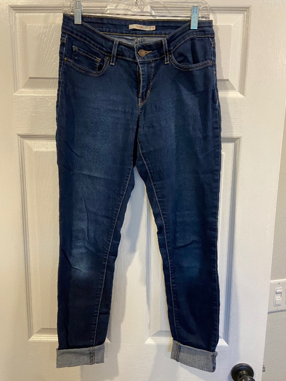 Levis 711 Skinny Midrise Stretch Jeans Sz 28